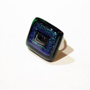 Anello Armonia blu